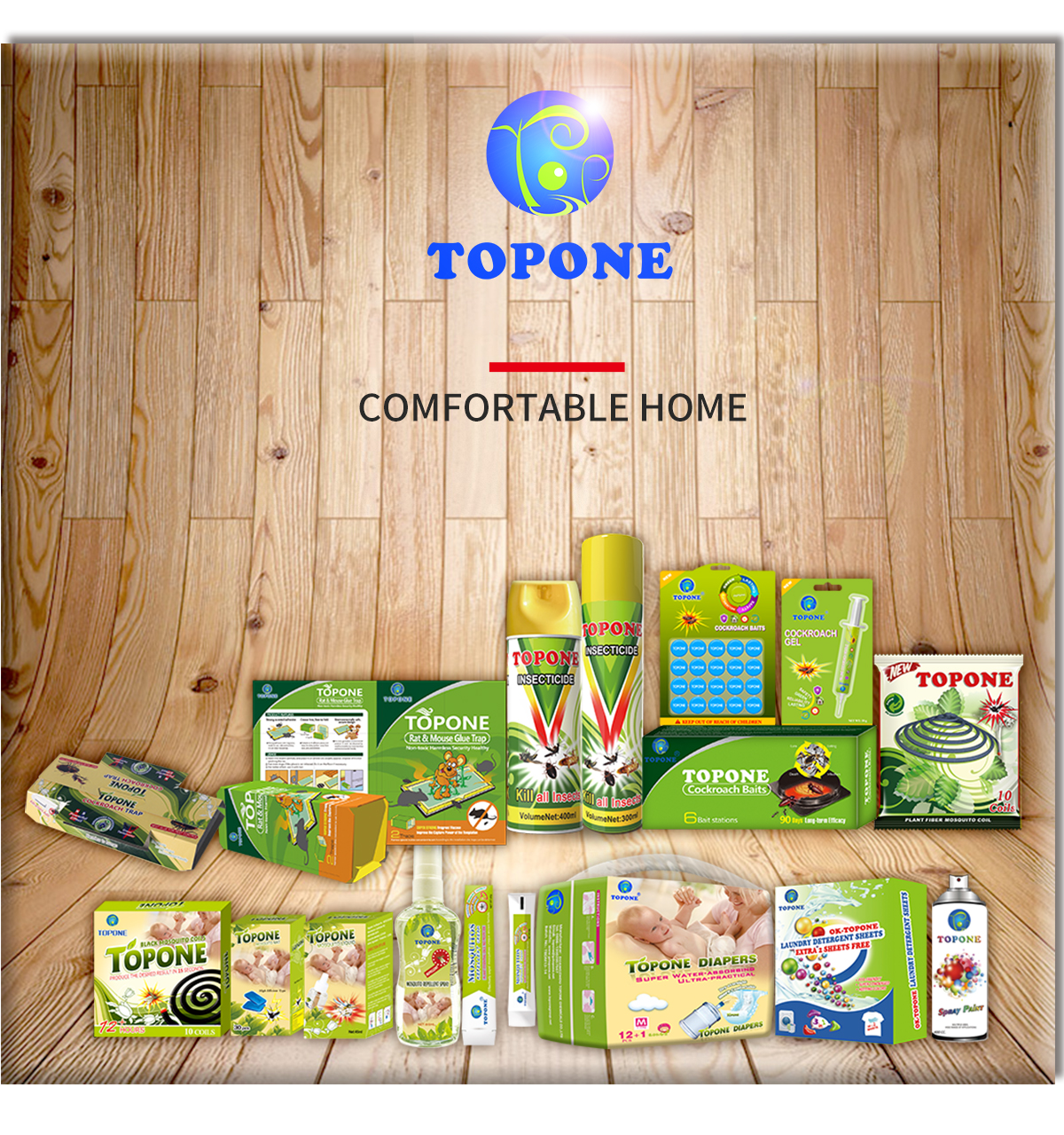 Полный ассортимент продукции Topone