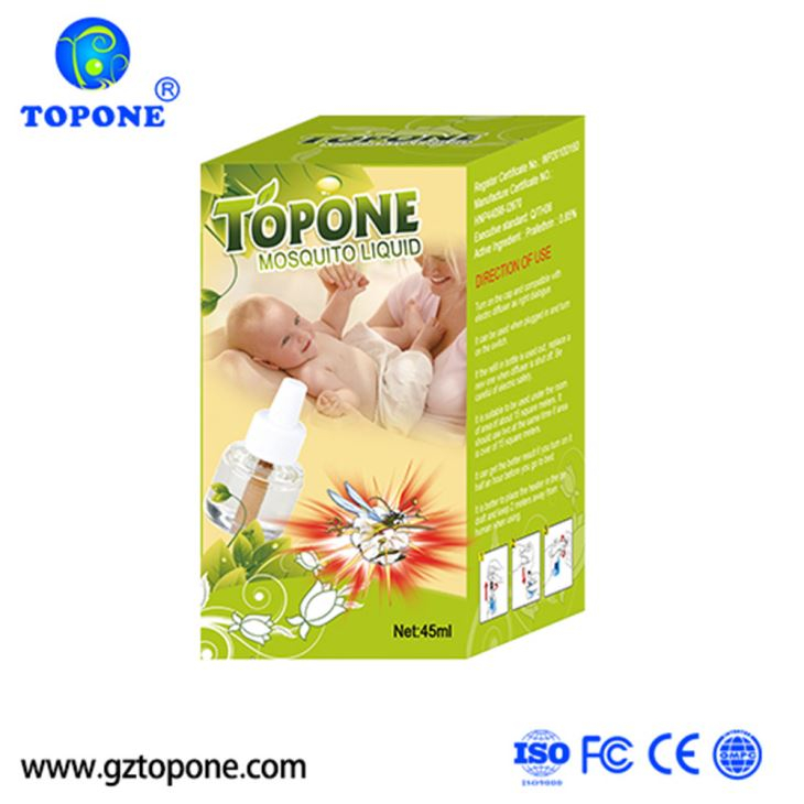 TOPONE Экологичный эффективный жидкий электрический репеллент от комаров