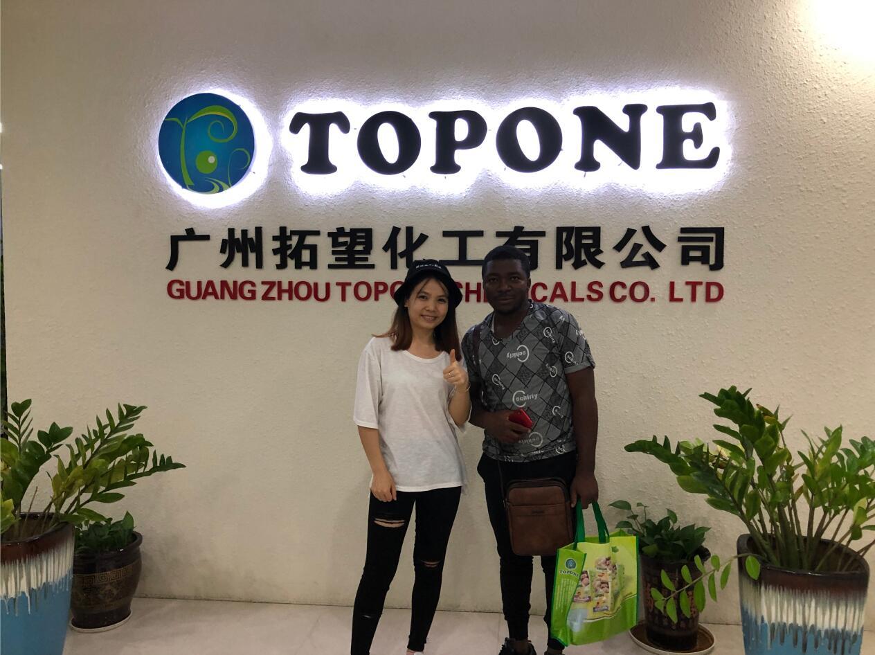 Добро пожаловать клиент из Нигерии Посетите компанию TOPONE