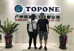Приветствуем клиентов из Нигерии в компании Topone